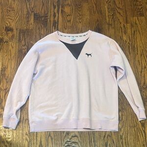 Victoria's Secret Light Purple Crewneck Sweater